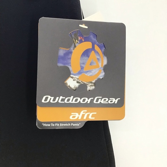 AFRC Outdoor Gear Women’s 4-Way stretch Insulated Ski Pants NWT Black Size 12 - Picture 8 of 11